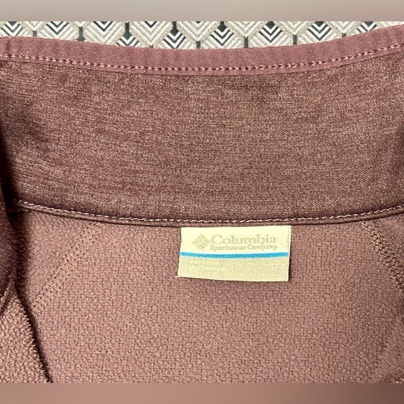 Columbia Women’s Sapphire Trail Half Zip Fleece Pullover Size S - Picture 8 of 10